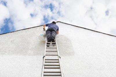 Peinture extérieure à Goudargues — façades et ravalement
